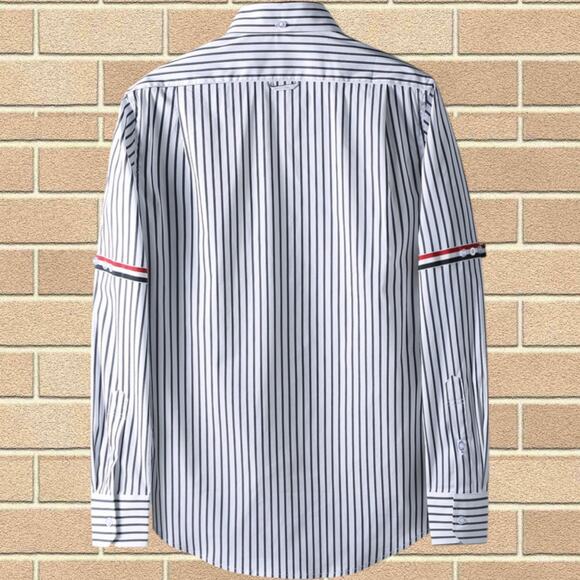 Women's Thom Browne Striped Shirt - Picture 2 of 3